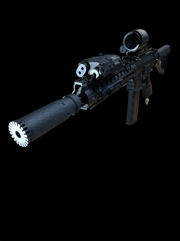 ZF Fire Suppressor 130x40 for PeqS Dark Earth – Bild 5